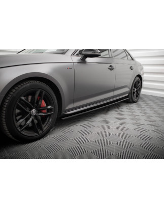 Diffusori minigonne Audi S4 / A4 S-Line / A4 Competiton B9 (Cod. M-AU-A4-B9-SLINE-SD1G)