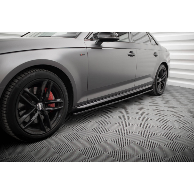 Diffusori minigonne Audi S4 / A4 S-Line / A4 Competiton B9 (Cod. M-AU-A4-B9-SLINE-SD1G)