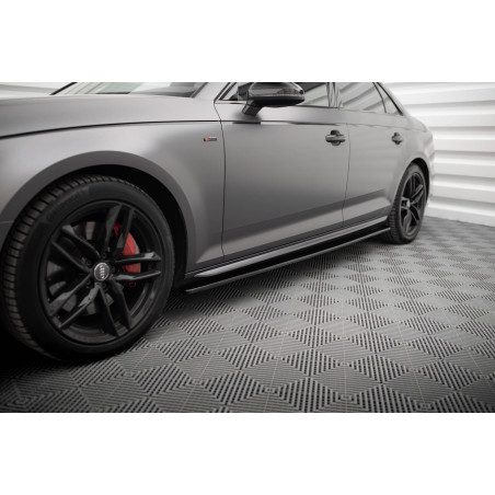 Diffusori minigonne Audi S4 / A4 S-Line / A4 Competiton B9 (Cod. M-AU-A4-B9-SLINE-SD1G)