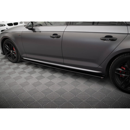 Diffusori minigonne Audi S4 / A4 S-Line / A4 Competiton B9 (Cod. M-AU-A4-B9-SLINE-SD1G)