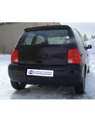 VW Lupo 6X Silenziatore uscita posteriore center – 130x50 Tipo 52 (Cod. F-VW090021-581)
