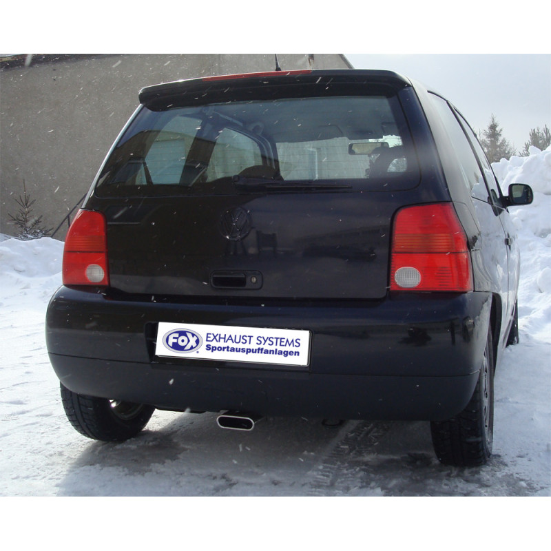 VW Lupo 6X Silenziatore uscita posteriore center – 130x50 Tipo 52 (Cod. F-VW090021-581)