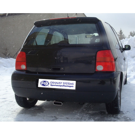 VW Lupo 6X Silenziatore uscita posteriore center – 130x50 Tipo 52 (Cod. F-VW090021-581)
