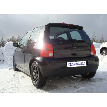VW Lupo 6X Silenziatore uscita posteriore center – 130x50 Tipo 52 (Cod. F-VW090021-581)