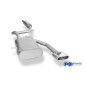 VW Lupo 6X Silenziatore uscita posteriore center – 130x50 Tipo 52 (Cod. F-VW090021-581)