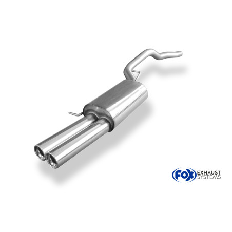 VW Bus T5/ T6 Silenziatore posteriore – 2x80 Tipo 13 (Cod. F-VW131012-070)