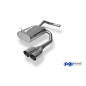 VW Lupo 6X Silenziatore uscita posteriore center – 2x80 Tipo 14 (Cod. F-VW090021-090)