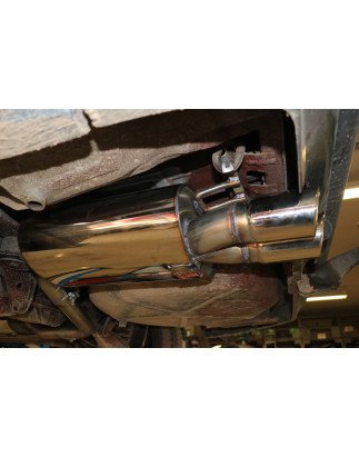 Mercedes 190 W201 Silenziatore posteriore – 2x76 Tipo 16 (Cod. F-MB010002-128)
