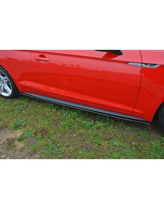 Diffusori minigonne Audi S5 / A5 S-Line F5 Coupe (Cod. M-AU-A5-2-SLINE-SD1G)