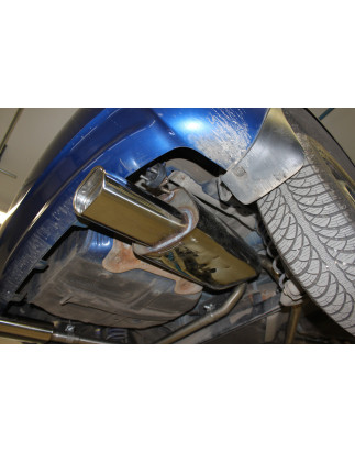 Kia Rio II Silenziatore posteriore con uscite destra e sinistra (duplex) – 135x80 Tipo 53 r (Cod. 
