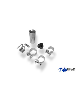 Fiat Bravo 198 Silenziatore posteriore con uscite destra e sinistra (duplex)x76 Tipo 13 (Cod. F-FI02