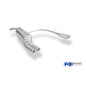 Fiat Bravo 198 Silenziatore posteriore con uscite destra e sinistra (duplex)x76 Tipo 13 (Cod. F-FI02