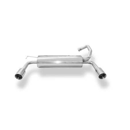Suzuki SX4 – 4x4 Silenziatore posteriore con uscite destra e sinistra (duplex) – 1x90 tipo (Cod.
