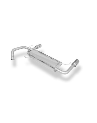 Suzuki SX4 – 4x4 Silenziatore posteriore con uscite destra e sinistra (duplex) – 1x90 tipo (Cod.