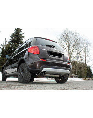 Suzuki SX4 – 4x4 Silenziatore posteriore con uscite destra e sinistra (duplex) – 1x90 tipo (Cod.
