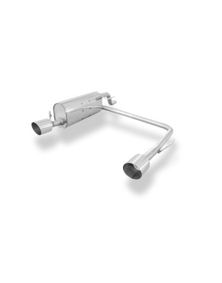 Opel Corsa D – NRE-Edition bumper Silenziatore uscita posteriore destra e sinistra (Cod. F-OP03313