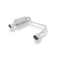 Opel Corsa D – NRE-Edition bumper Silenziatore uscita posteriore destra e sinistra (Cod. F-OP03313
