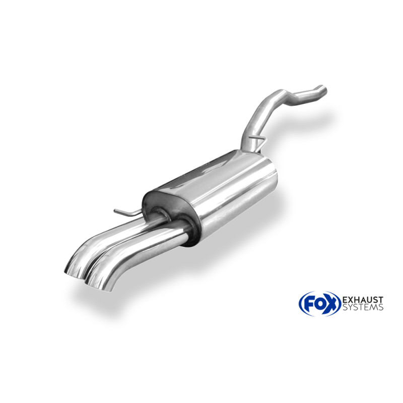 VW Bus T5 Pritsche Silenziatore posteriore – 2x63 Tipo 28 (Cod. F-VW131032-724) VW Bus T5 Pritsche Silenziatore posteriore – 2x63 Tipo 28 (Cod. F-VW131032-724)