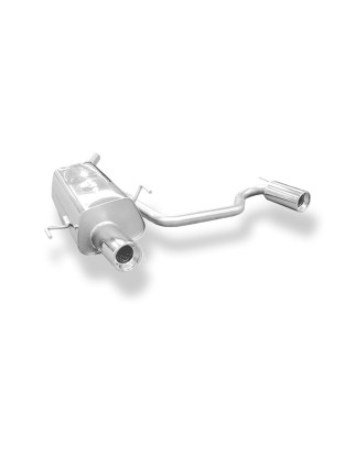 Opel Tigra B TwinTop Silenziatore posteriore con uscite destra e sinistra (duplex) – 1x90 (Cod. F-