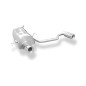 Opel Tigra B TwinTop Silenziatore posteriore con uscite destra e sinistra (duplex) – 1x90 (Cod. F-