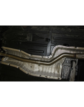 BMW X4 F26 – 35i Silenziatore posteriore con uscita sinistra/destra – senza ta (Cod. F-BM170020-