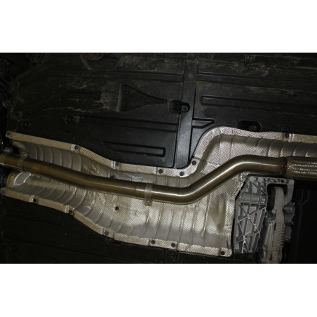 BMW X4 F26 – 35i Silenziatore posteriore con uscita sinistra/destra – senza ta (Cod. F-BM170020-