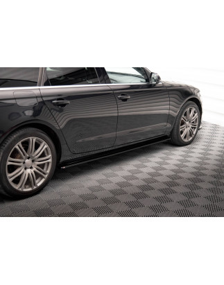 Diffusori minigonne V.1 Audi A6 C7 (Cod. M-AU-A6-C7-SD1G)