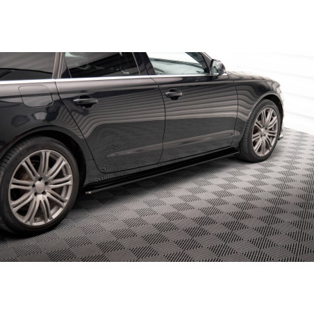 Diffusori minigonne V.1 Audi A6 C7 (Cod. M-AU-A6-C7-SD1G)
