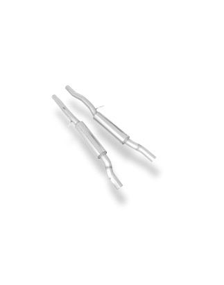 Audi A6 Tipo 4F quattro 4,2l Silenziatore anteriore destra e sinistra Ø63,5m (Cod. F-AU072050-VSD)