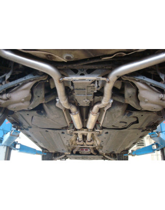 Audi A6 Tipo 4F quattro 4,2l Silenziatore anteriore destra e sinistra Ø63,5m (Cod. F-AU072050-VSD)