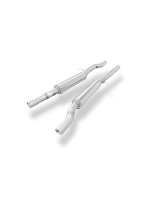 Audi A6 Tipo 4F quattro 4,2l Silenziatore anteriore destra e sinistra Ø63,5m (Cod. F-AU072050-VSD)