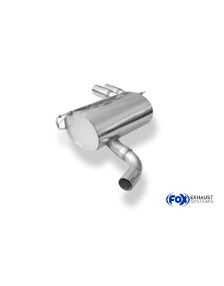 VW Tiguan 5N – 4motion Silenziatore posteriore – 2x80 Tipo 17 (Cod. F-VW200011-150)