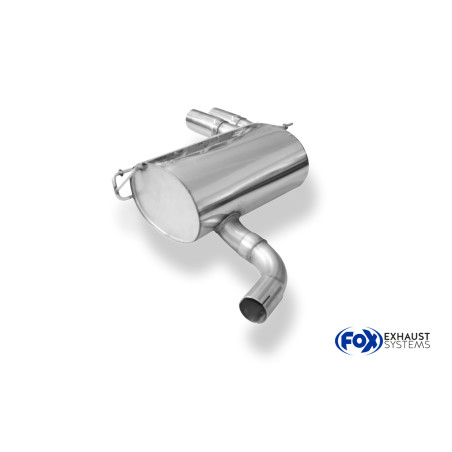 VW Tiguan 5N – 4motion Silenziatore posteriore – 2x80 Tipo 17 (Cod. F-VW200011-150)