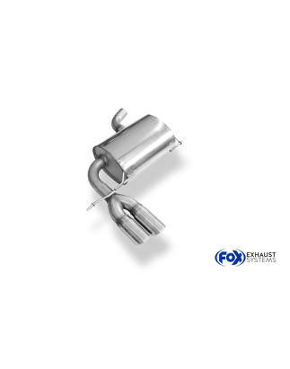 VW Tiguan 5N – 4motion Silenziatore posteriore – 2x80 Tipo 17 (Cod. F-VW200011-150)