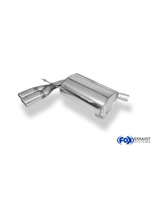 VW Tiguan 5N – 4motion Silenziatore posteriore – 2x80 Tipo 17 (Cod. F-VW200011-150)