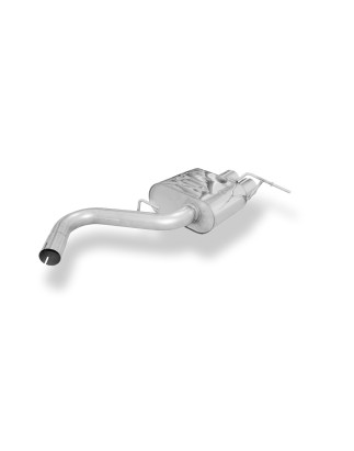 BMW E87 118d 120d Silenziatore posteriore – 2x76 Tipo 13 (Cod. F-BM010002-068)