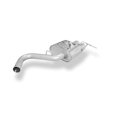 BMW E87 118d 120d Silenziatore posteriore – 2x76 Tipo 13 (Cod. F-BM010002-068)