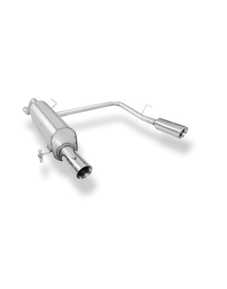 Opel Corsa E Silenziatore posteriore con uscite destra e sinistra (duplex) – 1x90 Tipo 25 (Cod. F-
