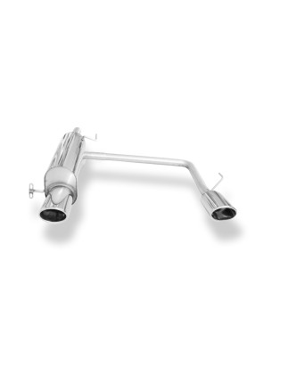 Opel Corsa E Silenziatore posteriore con uscite destra e sinistra (duplex) – 115x85 Tipo 32 (Cod. 