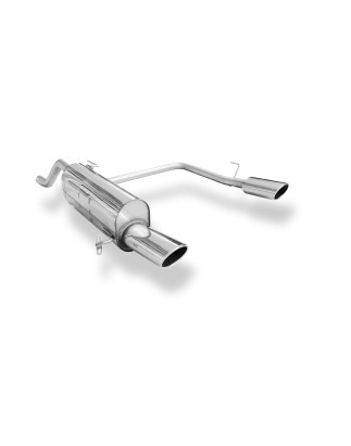 Opel Corsa E Silenziatore posteriore con uscite destra e sinistra (duplex) – 115x85 Tipo 32 (Cod. 