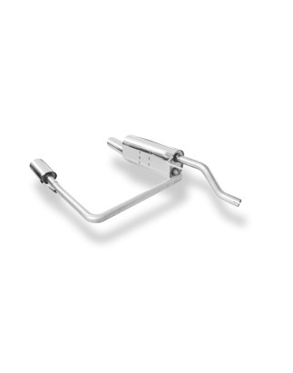 Opel Corsa E Silenziatore posteriore con uscite destra e sinistra (duplex) – 115x85 Tipo 32 (Cod. 
