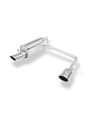 Opel Corsa E Silenziatore posteriore con uscite destra e sinistra (duplex) – 115x85 Tipo 32 (Cod. 