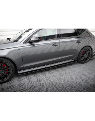 Diffusori minigonne V.1 Audi A6 / A6 C7 S-line/ S6 C7 Facelift (Cod. M-AU-A6-C7F-SLINE-SD1G)