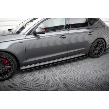 Diffusori minigonne V.1 Audi A6 / A6 C7 S-line/ S6 C7 Facelift (Cod. M-AU-A6-C7F-SLINE-SD1G)