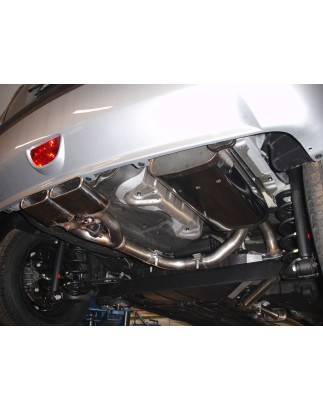 Kia Rio II Silenziatore uscita posteriore center – 2x130x50 Tipo 52 (Cod. F-KI031001-581)