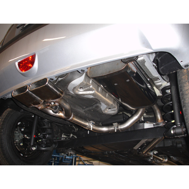 Kia Rio II Silenziatore uscita posteriore center – 2x130x50 Tipo 52 (Cod. F-KI031001-581)