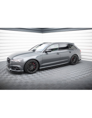 Diffusori minigonne V.1 Audi A6 / A6 C7 S-line/ S6 C7 Facelift (Cod. M-AU-A6-C7F-SLINE-SD1G)