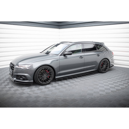 Diffusori minigonne V.1 Audi A6 / A6 C7 S-line/ S6 C7 Facelift (Cod. M-AU-A6-C7F-SLINE-SD1G)