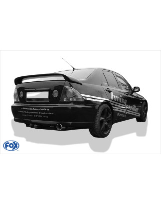 Lexus IS200 – Bj. ab 99` Silenziatore posteriore – 1x90 Tipo 13 (Cod. F-LE010001-071)