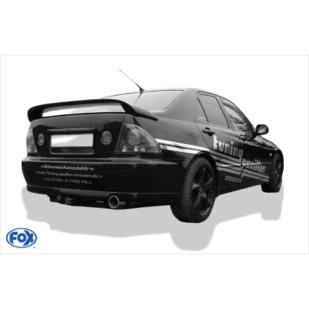 Lexus IS200 – Bj. ab 99` Silenziatore posteriore – 1x90 Tipo 13 (Cod. F-LE010001-071)